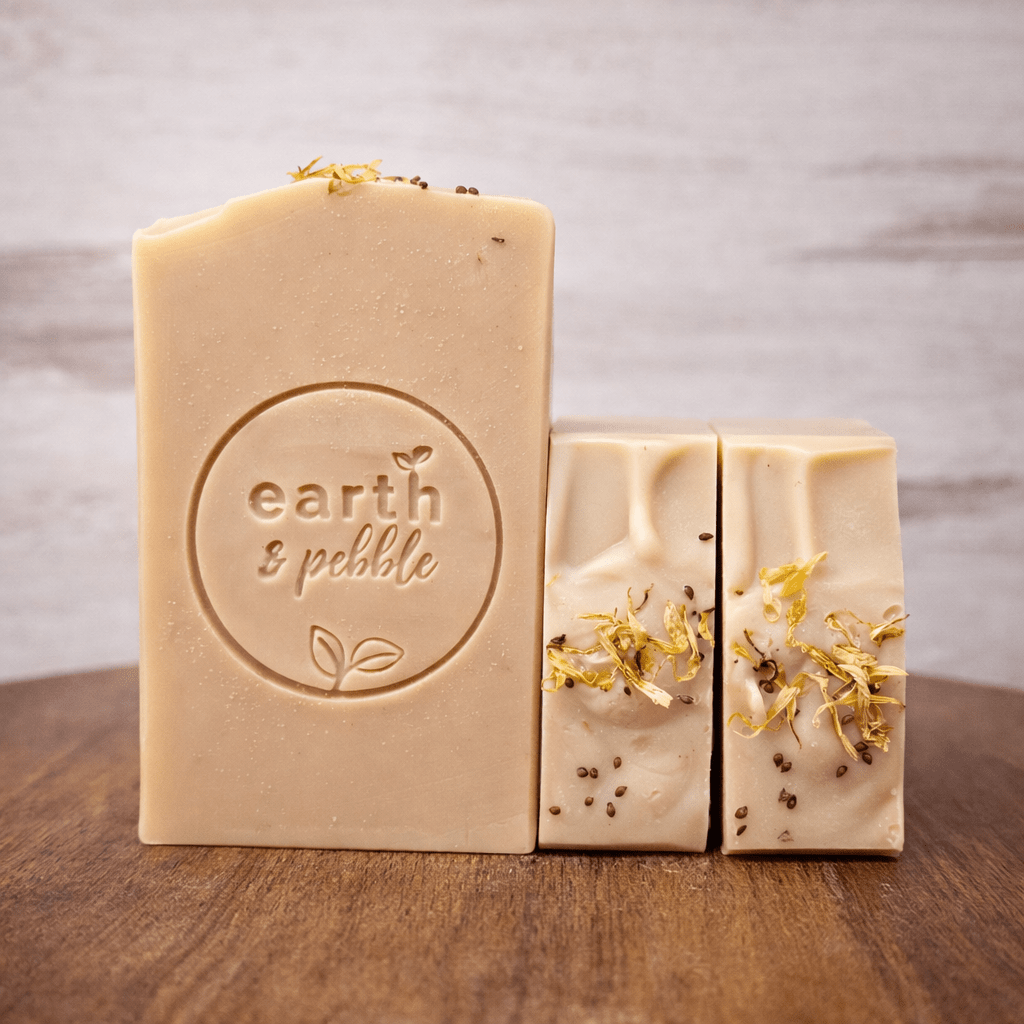 Quiet Strength Luxe Tallow Blend Cold Process Soap - Earth & Pebble