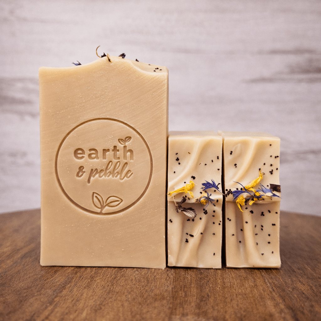 Field Herb Cold Process Luxe Tallow Soap - Earth & Pebble