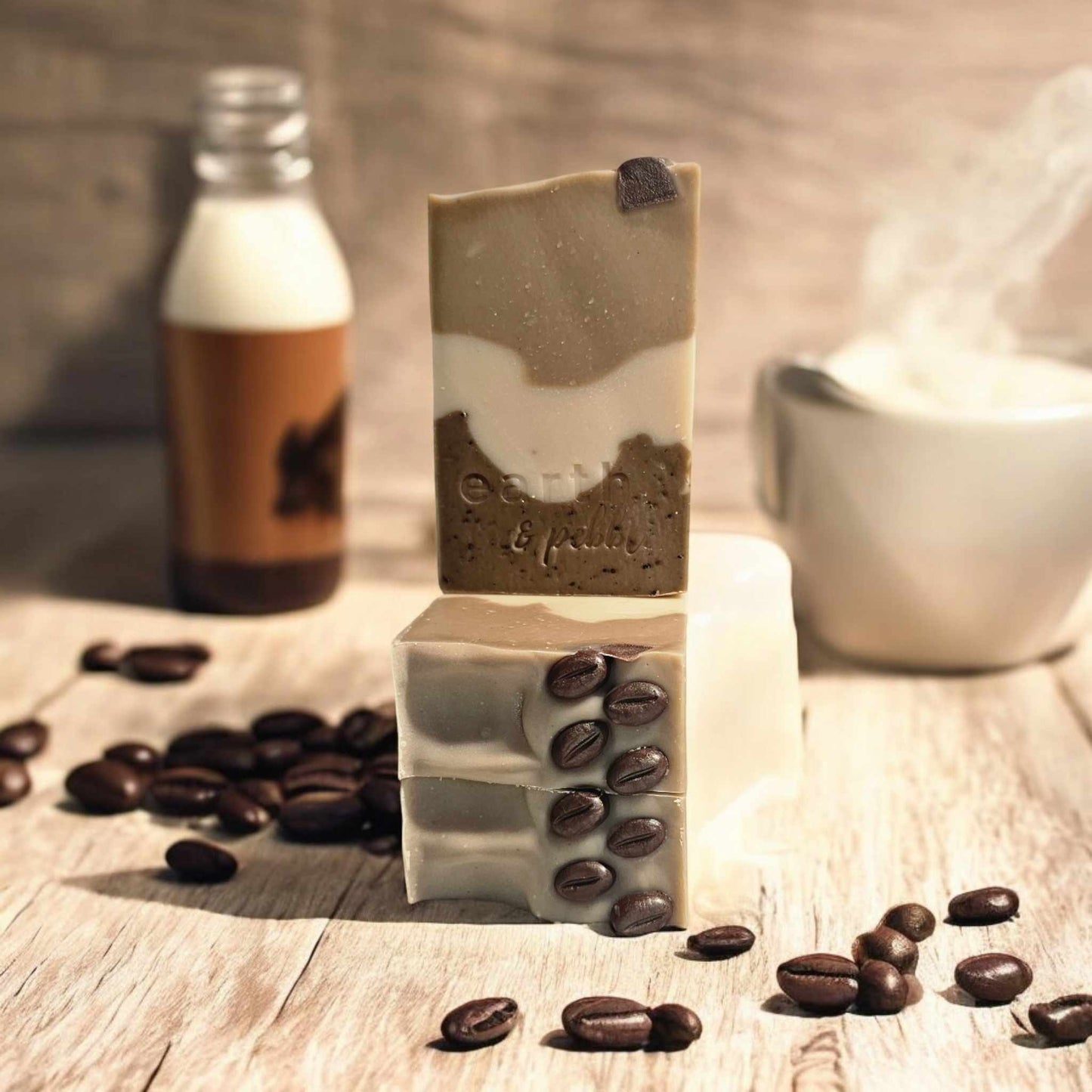 Brewed Beauty - Handmade Cold Process Tallow Soap with Goats Milk