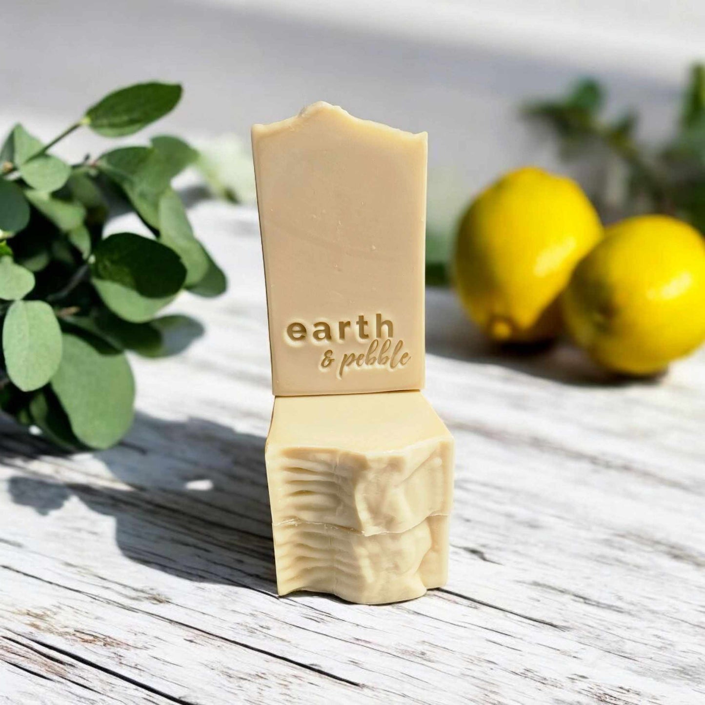 Lemon Eucalyptus Camel Milk Cold Process Tallow Soap