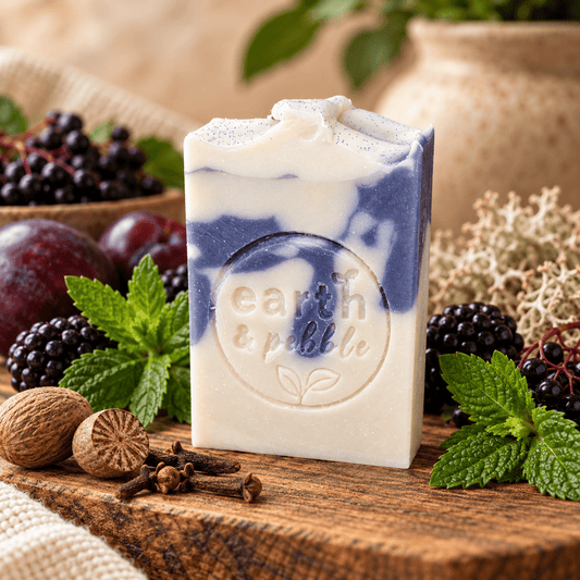 HOLIDAY COLLECTION | Tallow Cold Process Soap - Earth & Pebble