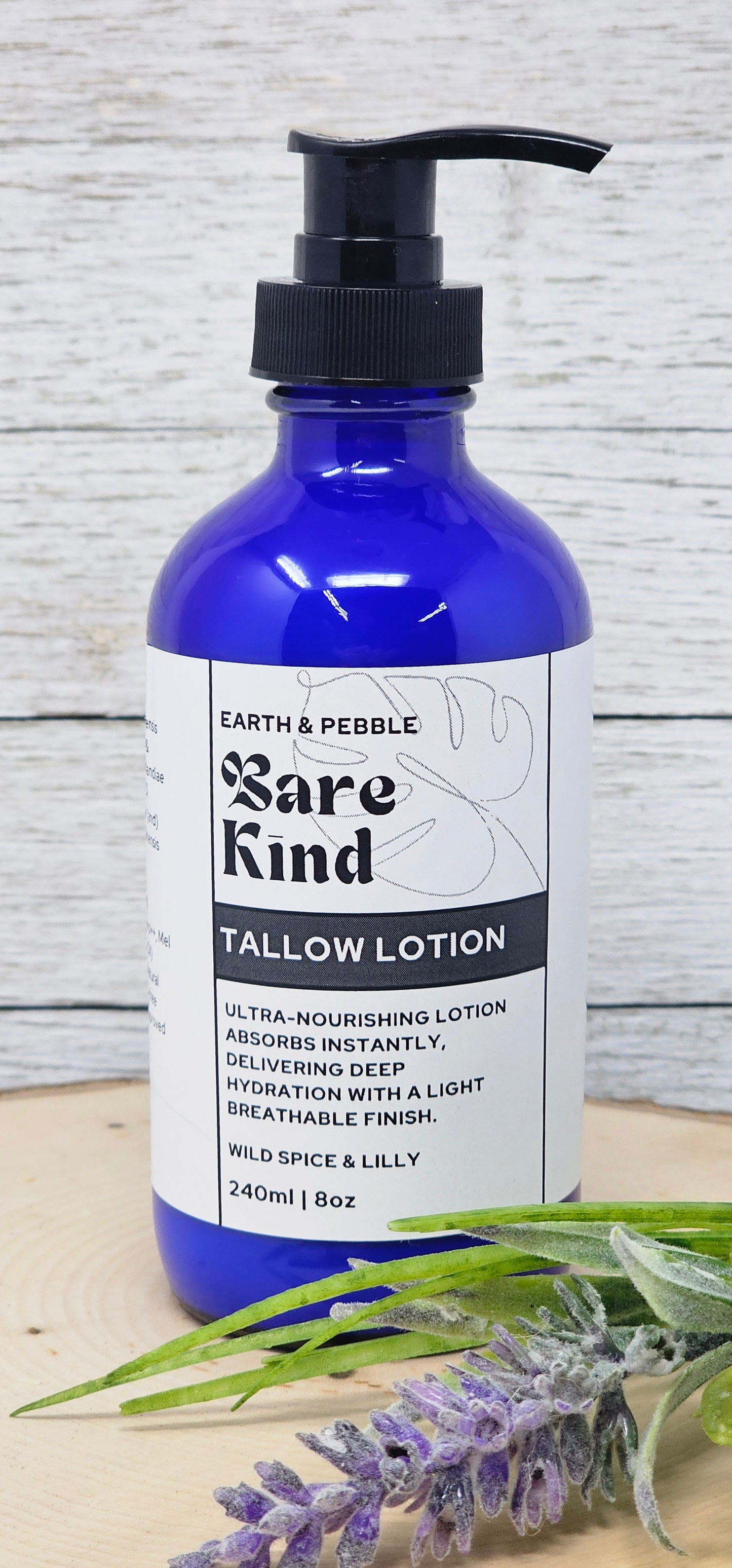 Bare Kind - Tallow & Emu Oil Body Lotion