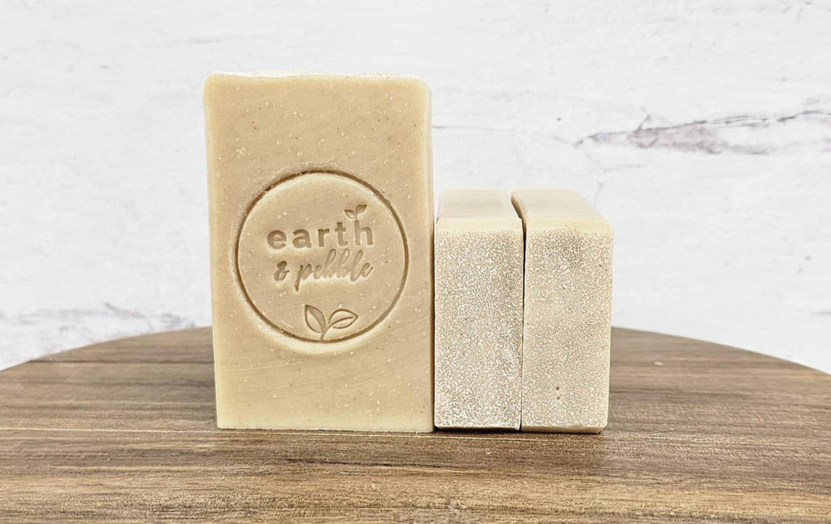 Turmeric Clay Luxe Cold Process Soap - Earth & Pebble