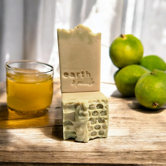 Bergamot & Honey - Handmade Cold Process Tallow Soap with Coconut Milk