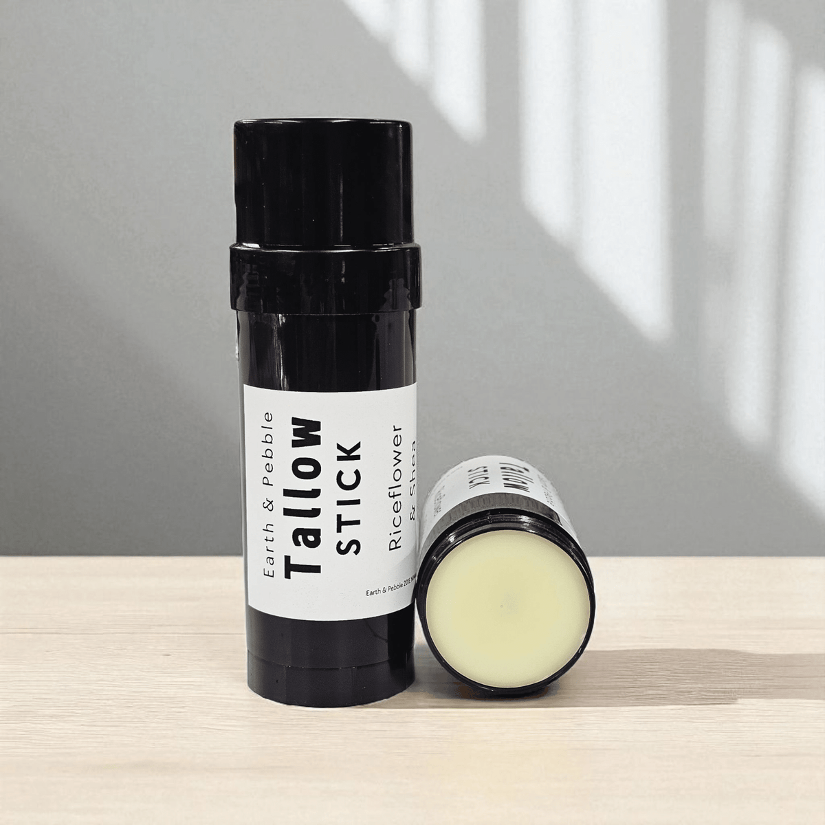 Earth & Pebble Grass-Fed Tallow Stick for dry and sensitive skin