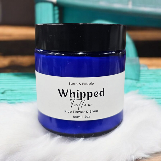 Whipped Grass Fed Suet Tallow by Earth & Pebble