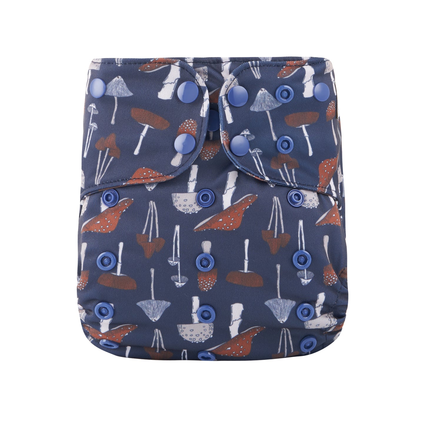 One Size Pocket Diaper - Mushrooms