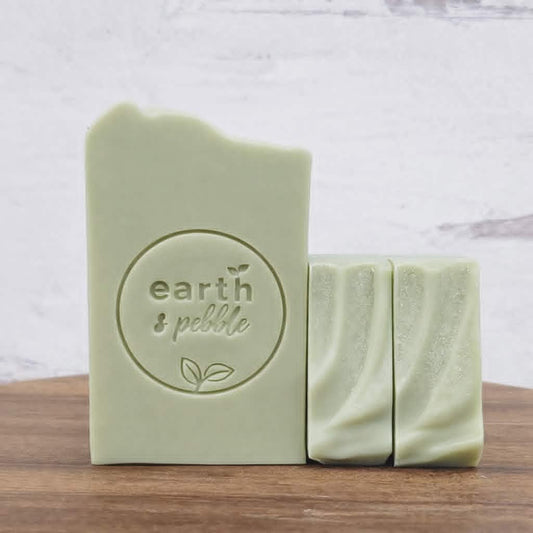 Harmony Bubbly & Creamy Soap (Vegan) — Oat, Shea & Mineral Clay Bar