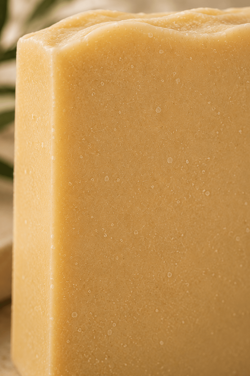 Earth & Pebble Abide sheep tallow soap with frankincense, cedarwood, and lavender essential oils
