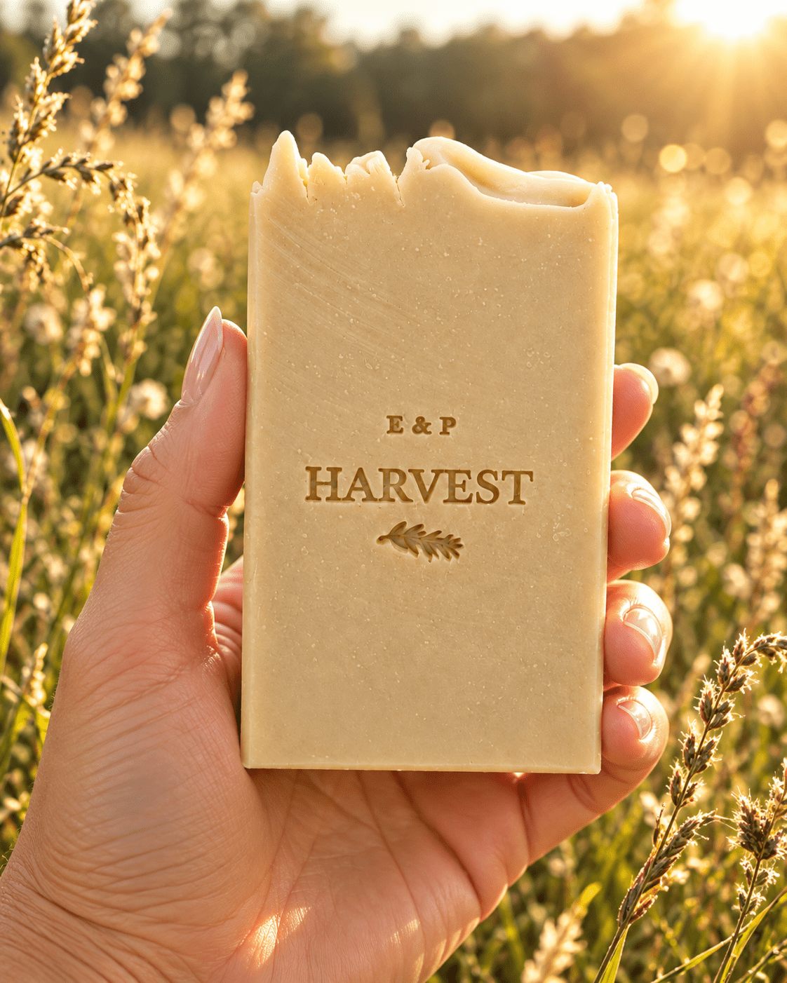 Harvest - Beef Suet Tallow Soap - Unscented - The Alabaster Collection - Earth & Pebble