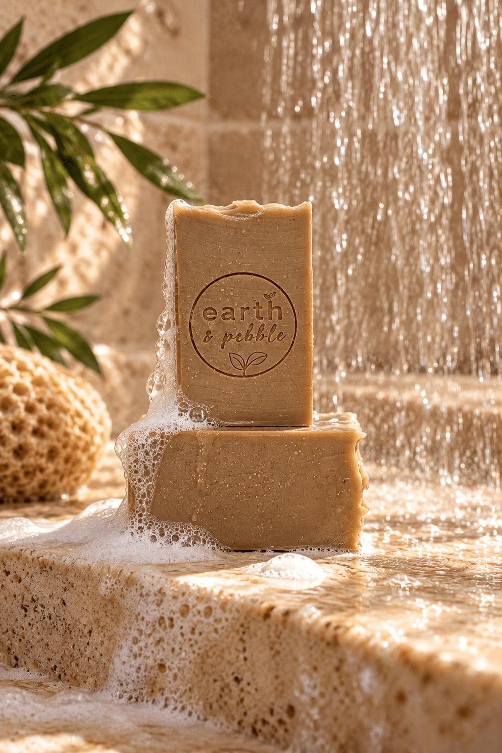 Moringa Botanical Reserve | Botanical Luxury Soap - Earth & Pebble