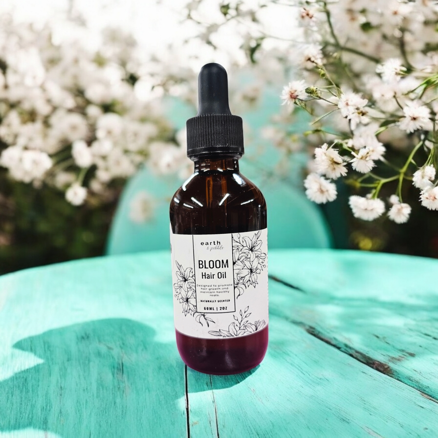 Bloom Hair Oil by Earth & Pebble