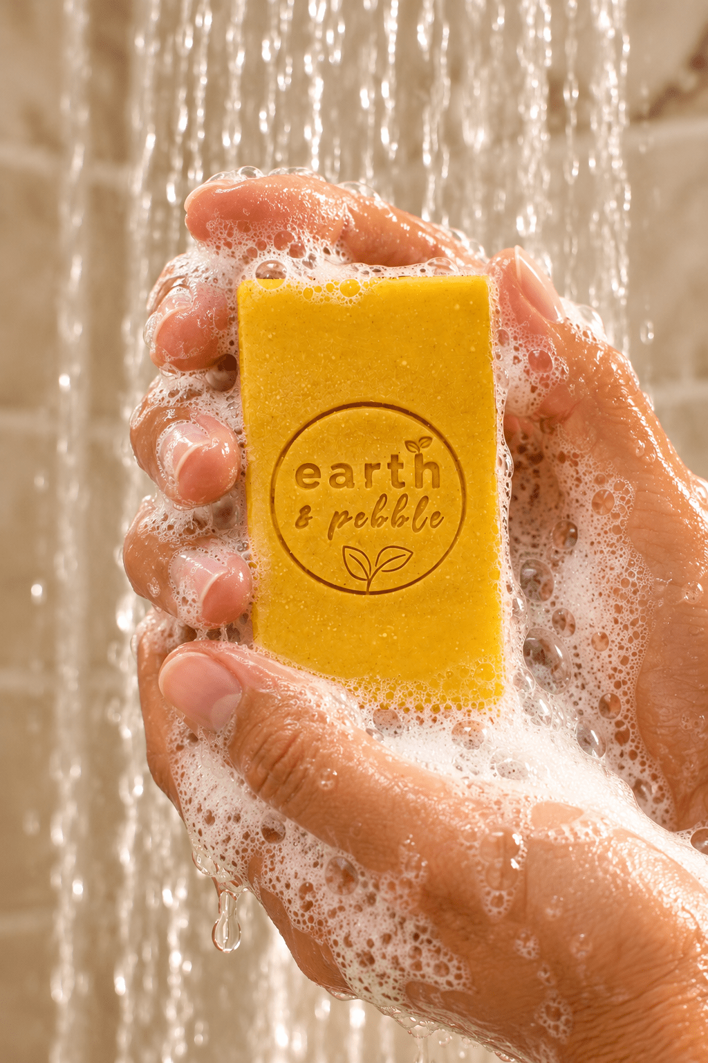 Saffron & Cardamom Reserve | Luxury Botanical Soap - Earth & Pebble