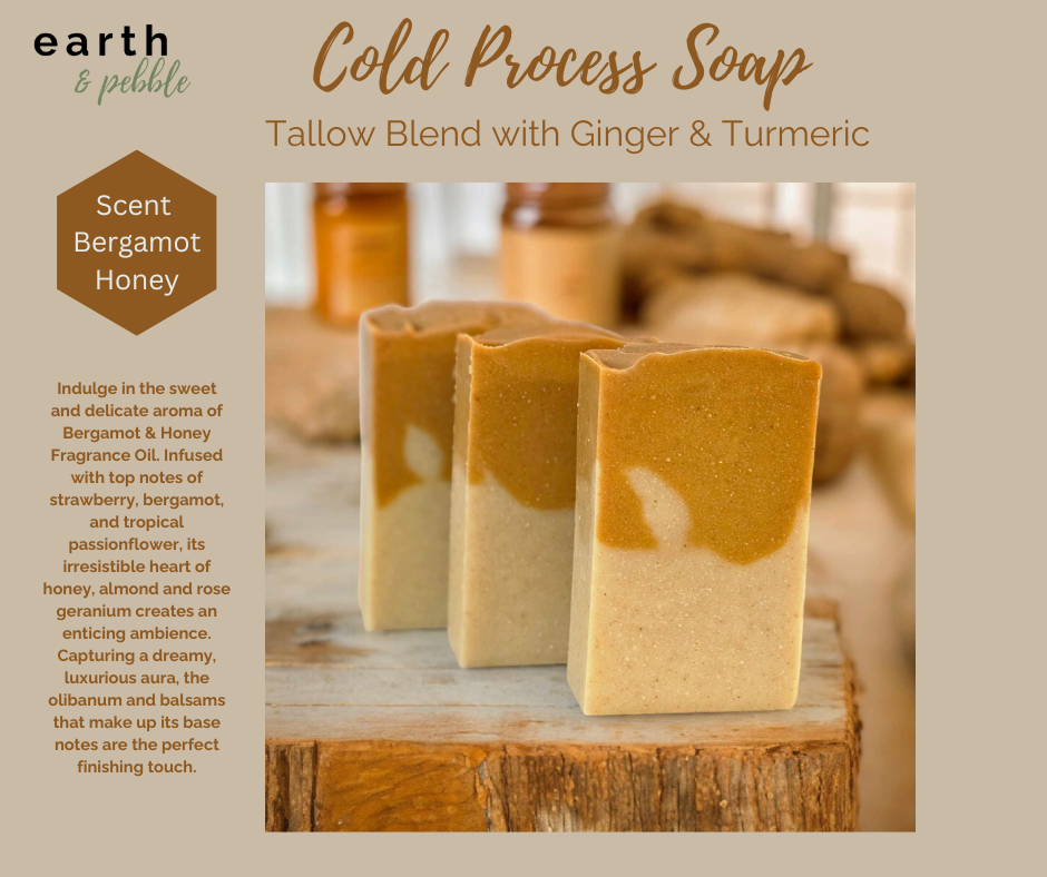 Handmade Cold Process Tallow Blend Soap