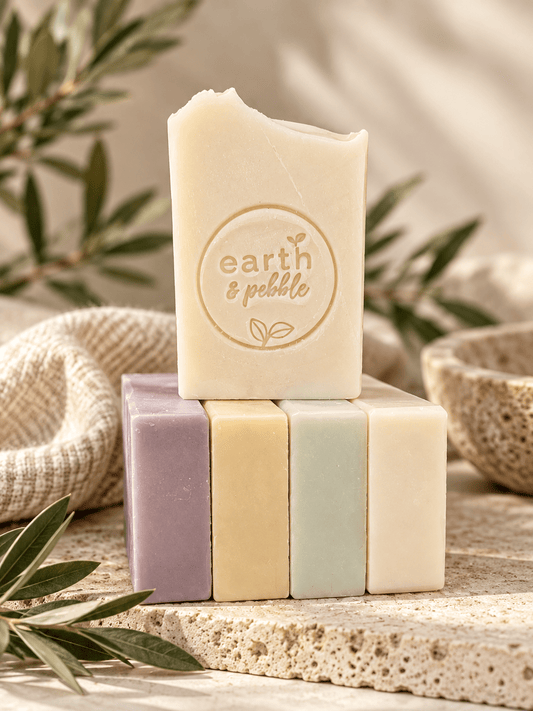 Heritage Bar - 100% Suet Tallow Soap | Handcrafted Beef Tallow Bar - Earth & Pebble