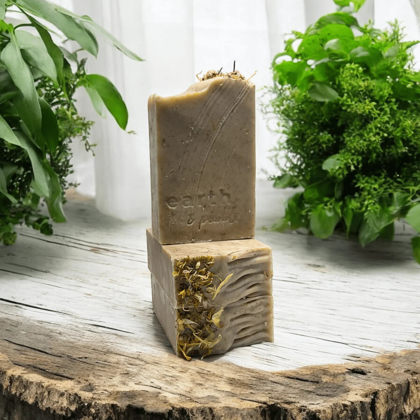 Earth & Pebble Handmade Natural Cold Process Tallow Soap