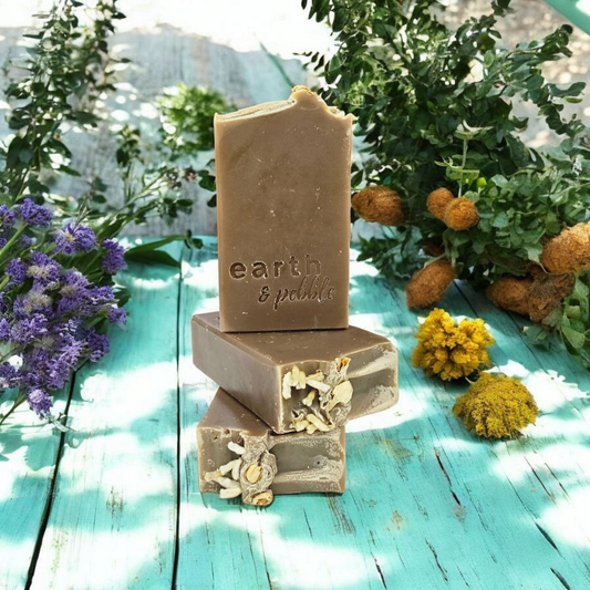 Turmeric & Banana Camel Milk Natural Cold Process Tallow Soap