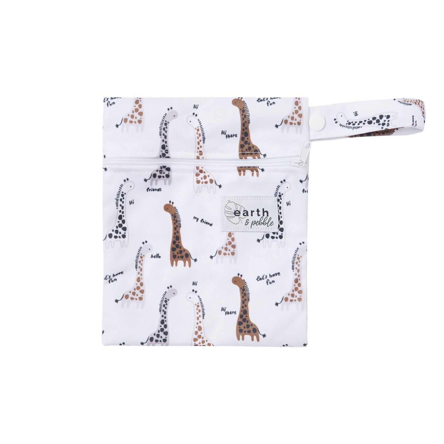 Mini Wet Bag - Giraffes