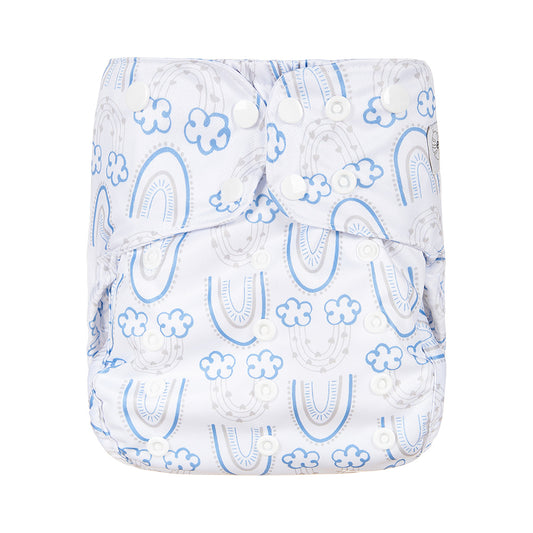 Size Up Diaper Cover - Rainbows