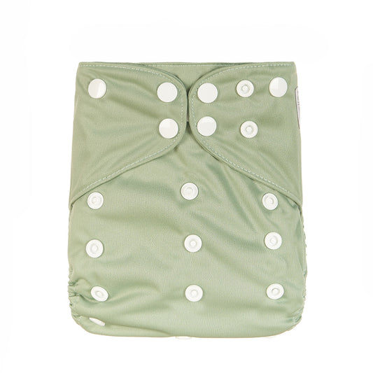 One Size Pocket Diaper - Moss
