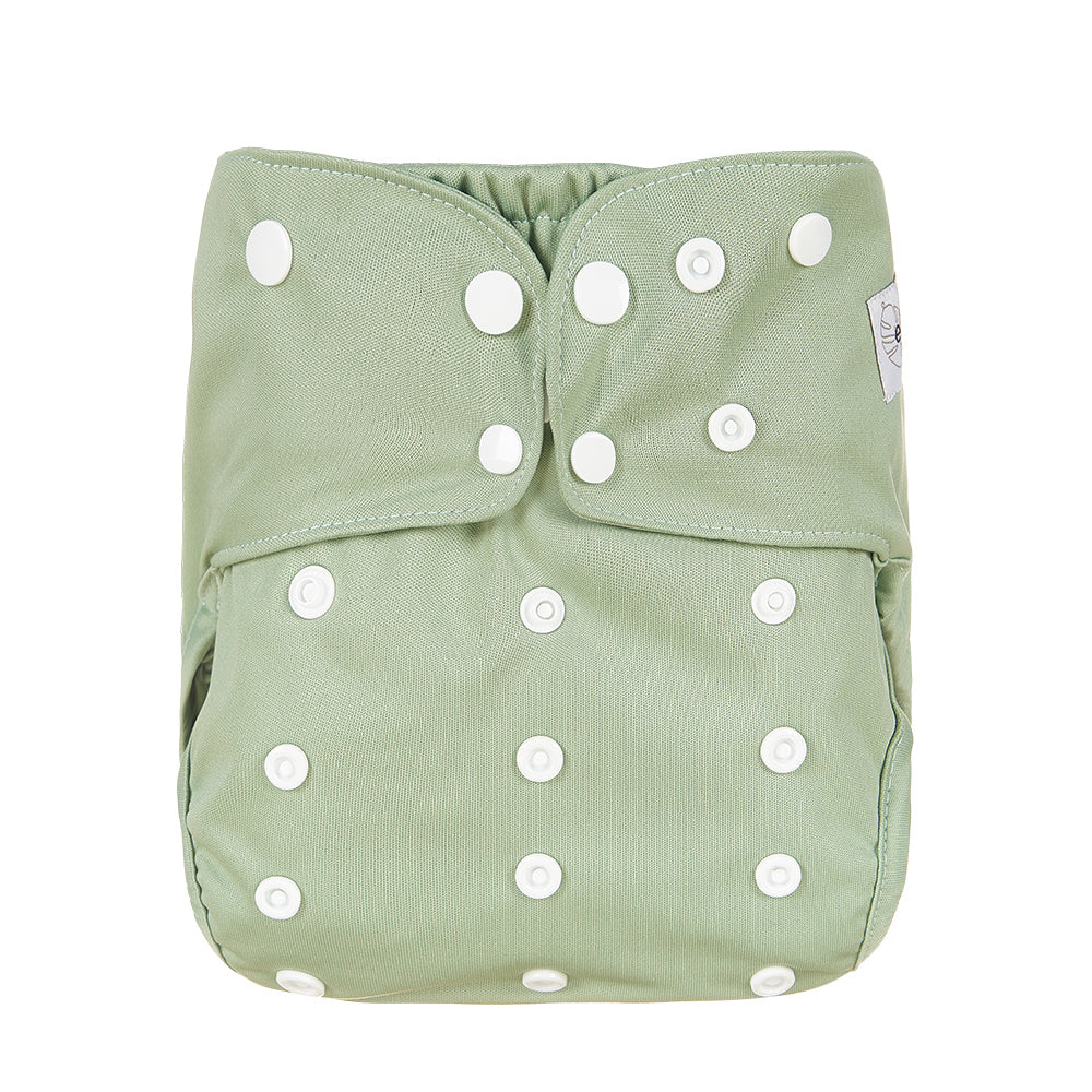 Size Up Diaper Cover - Moss