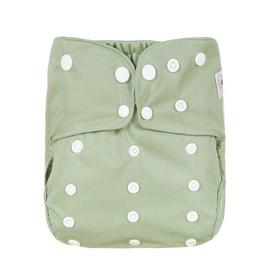 One Size Diaper Cover - Moss