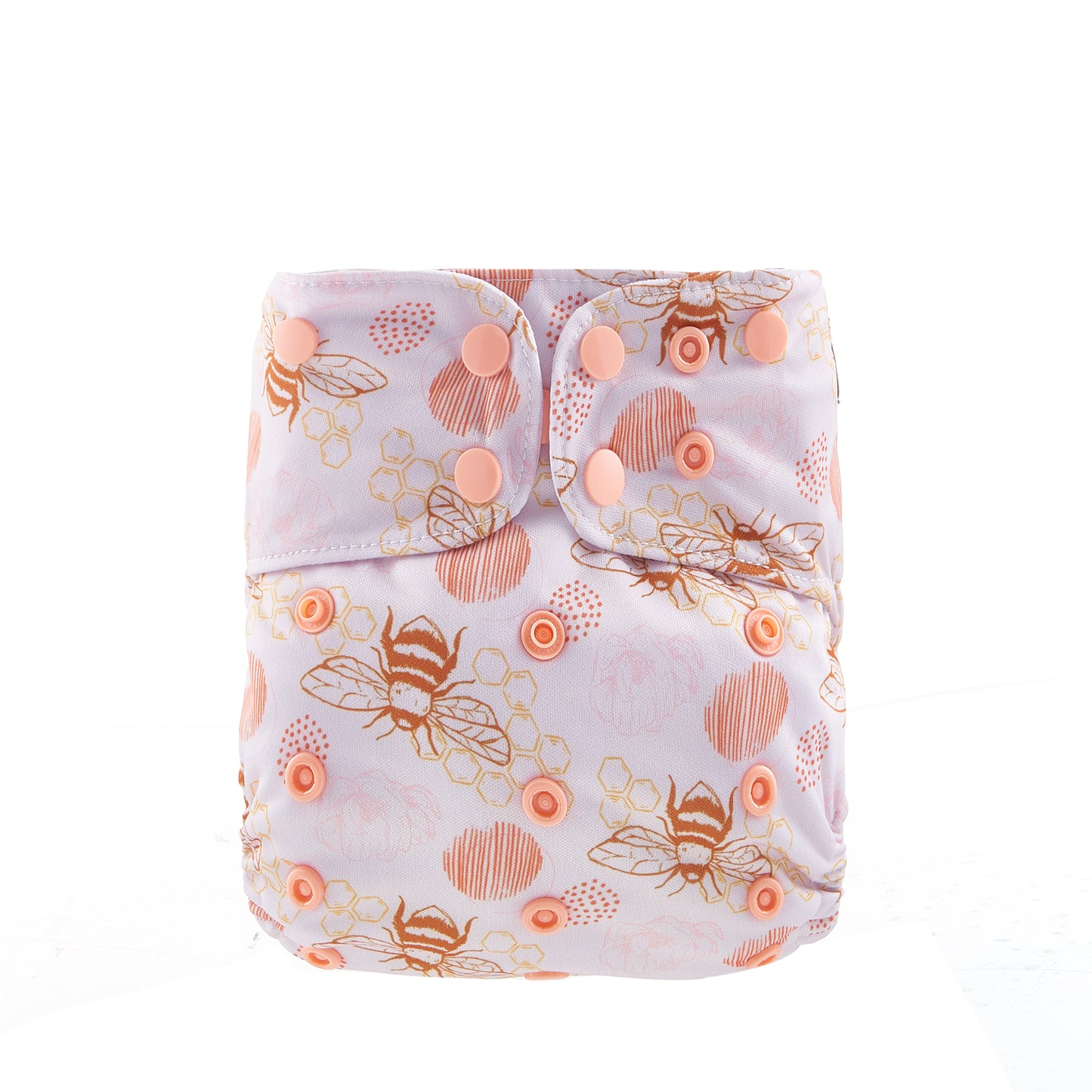 One Size Pocket Cloth Diaper - Bumble Bee